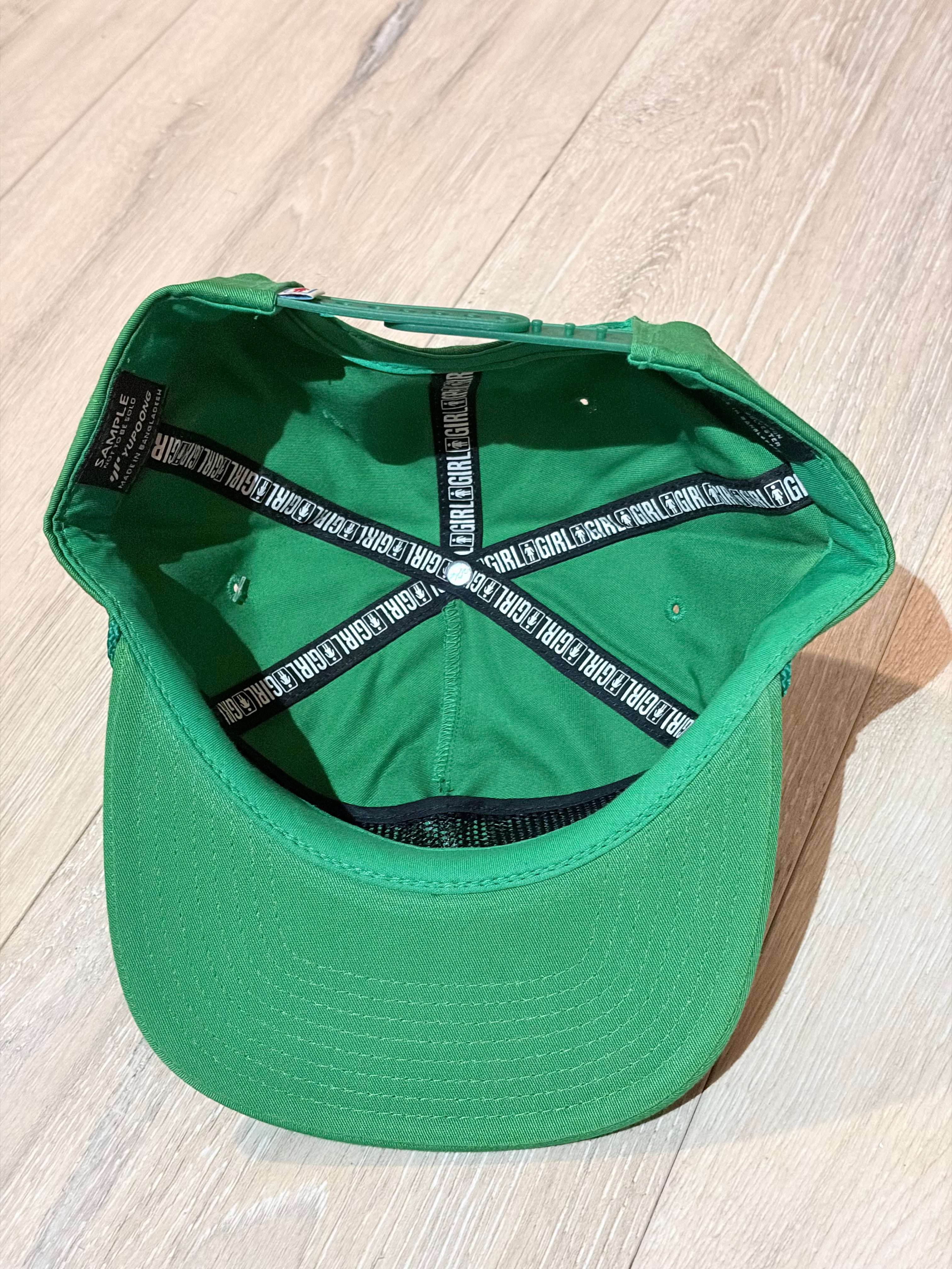Girl Skateboard Company SnapBack Hat green