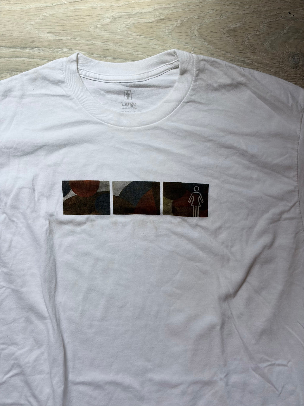 Girl skateboards LS Sz L