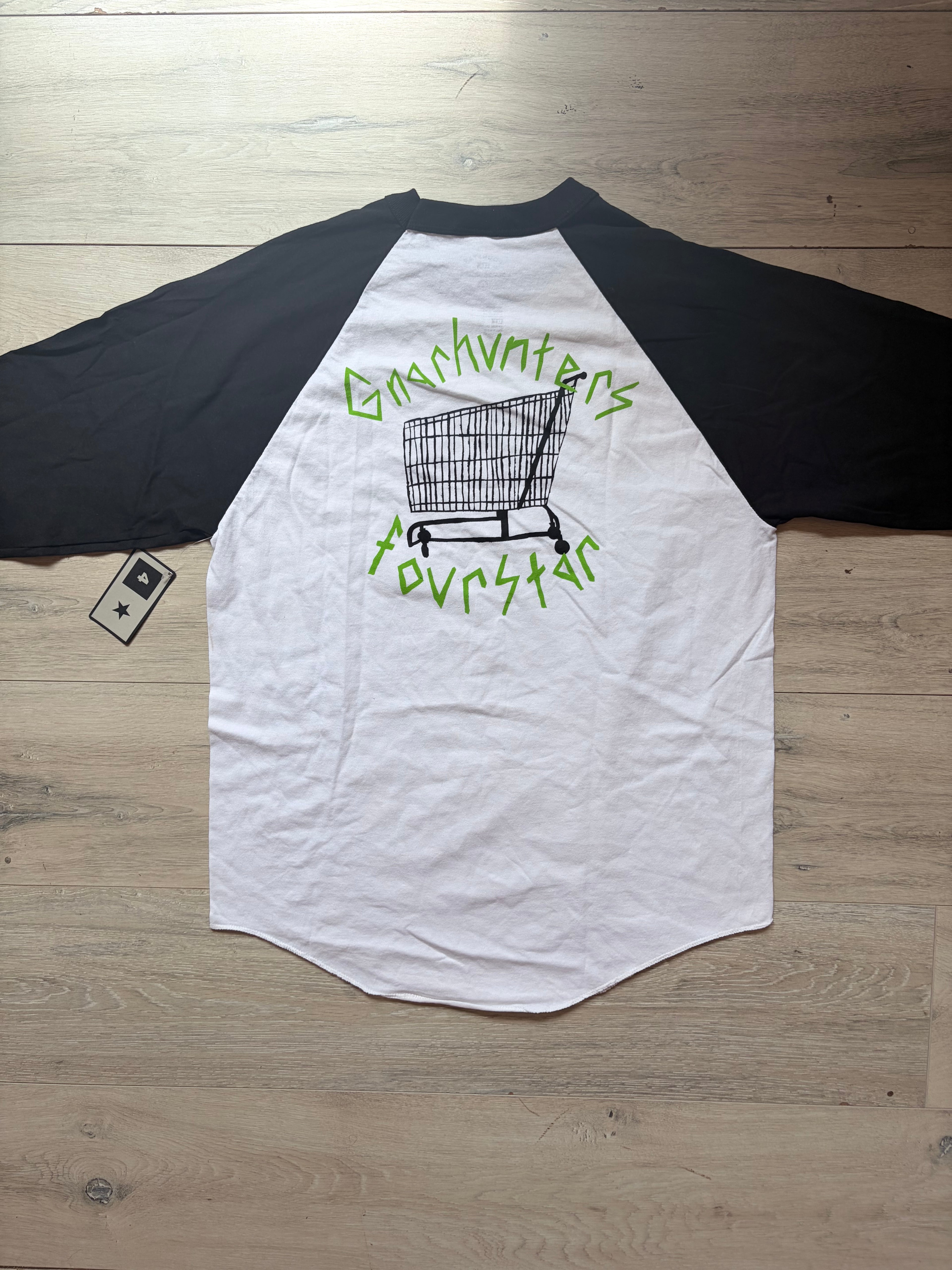 Fourstar Clothing Company Gnarhunters baseball tee size Large