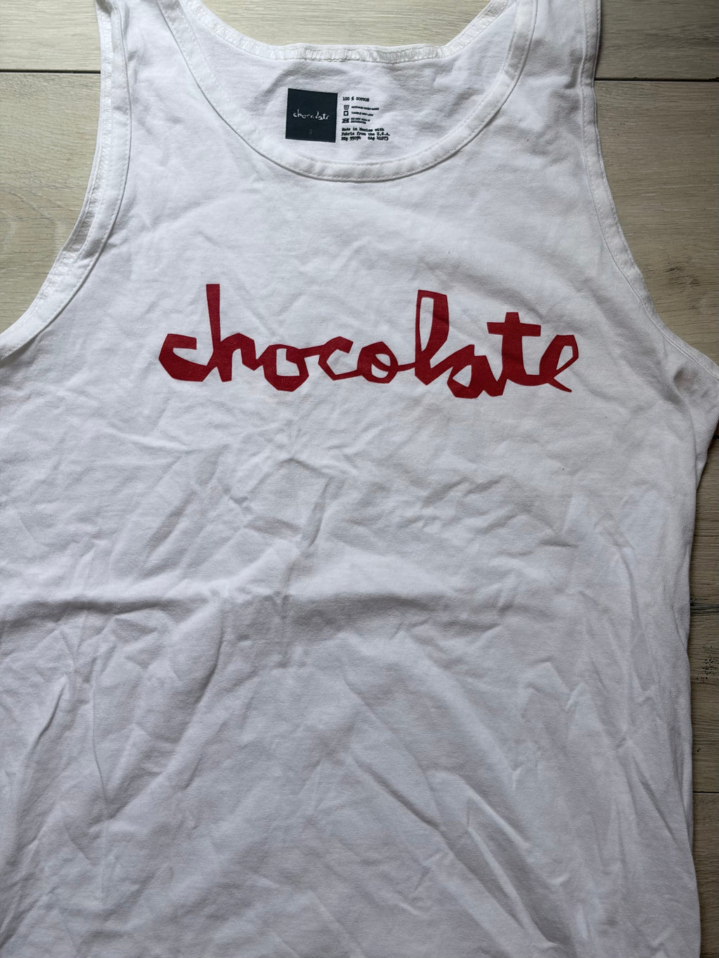 Chocolate Chunk Logo Tank Sz S