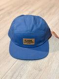 The Girl Skateboard Company - 5 Panel Hat Royal Blue