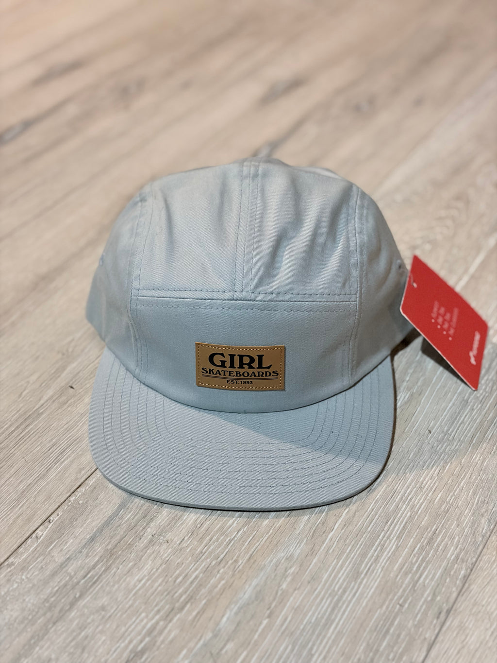 The Girl Skateboard Company - 5 Panel Hat Grey