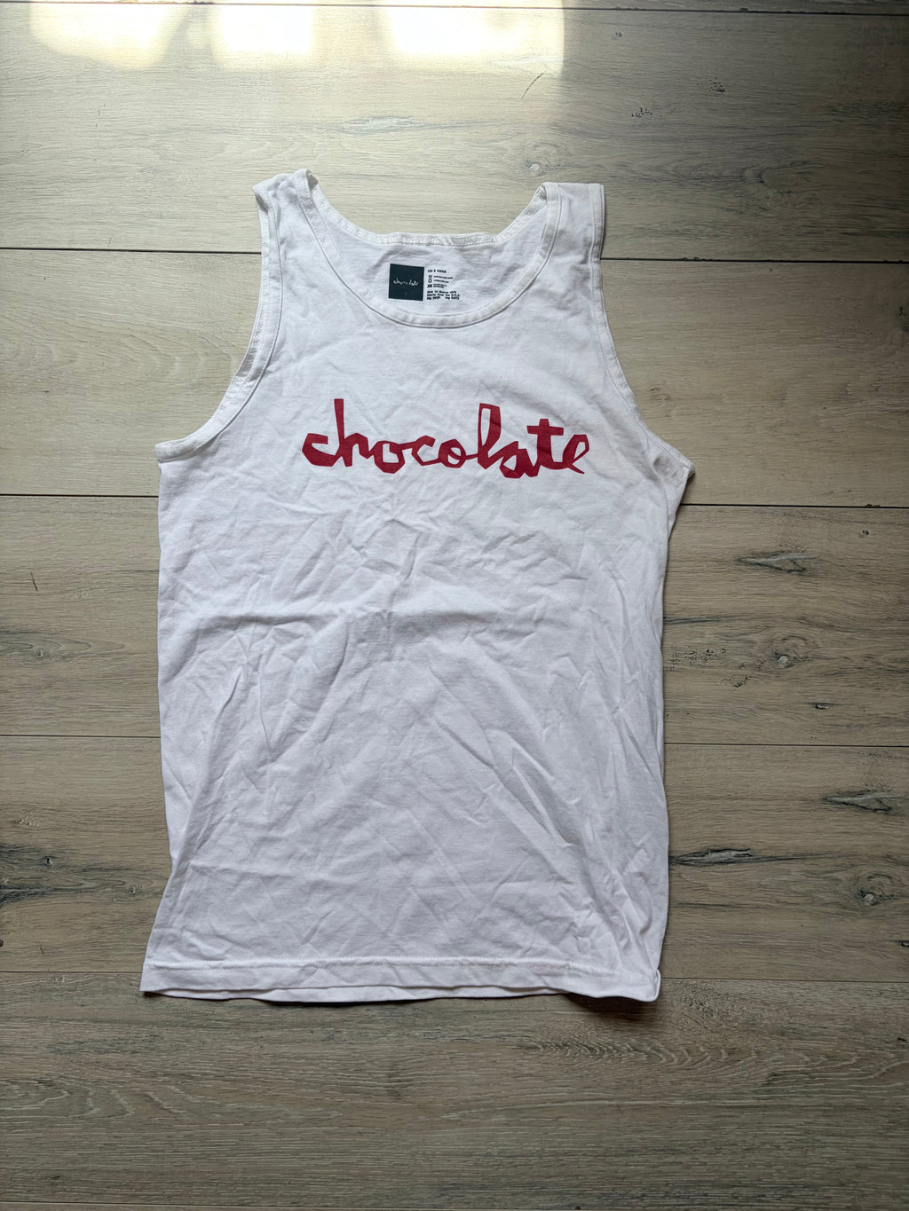Chocolate Chunk Logo Tank Sz S