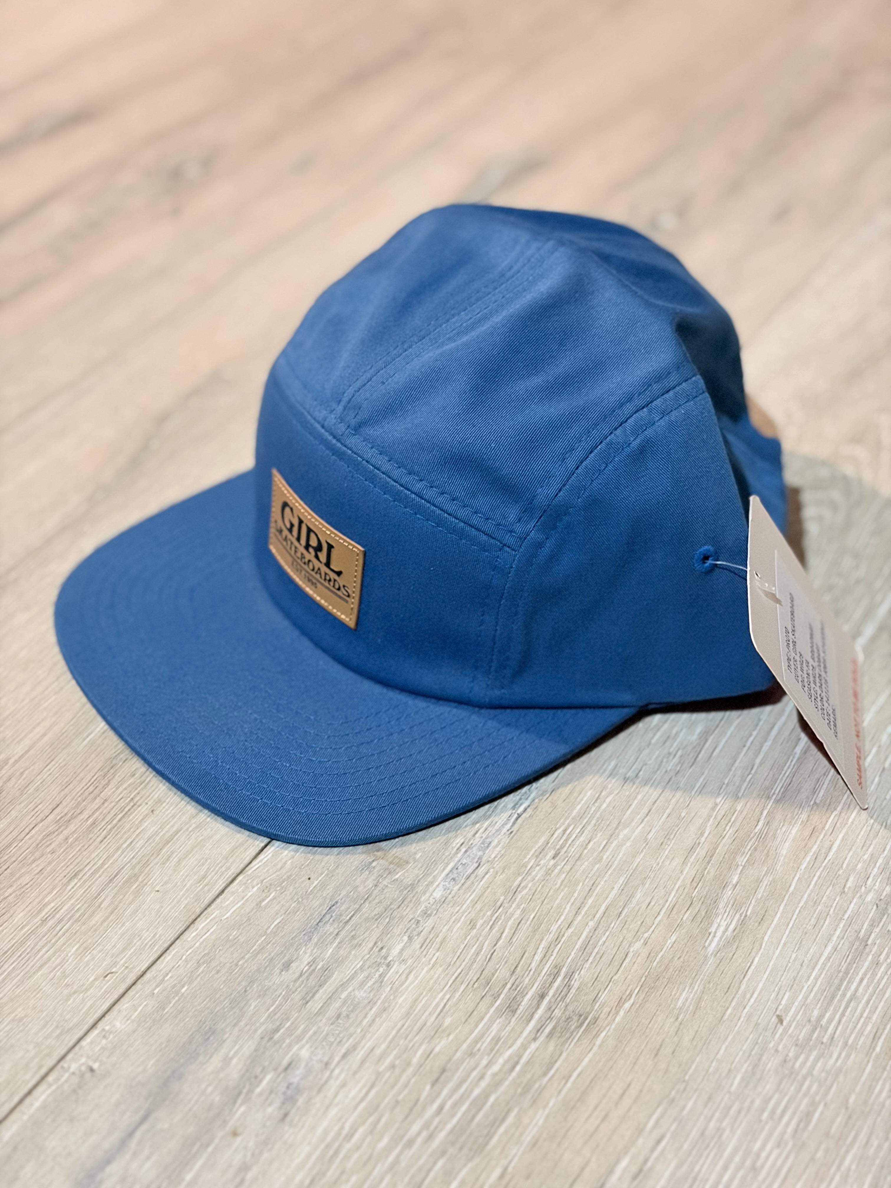 The Girl Skateboard Company - 5 Panel Hat Royal Blue
