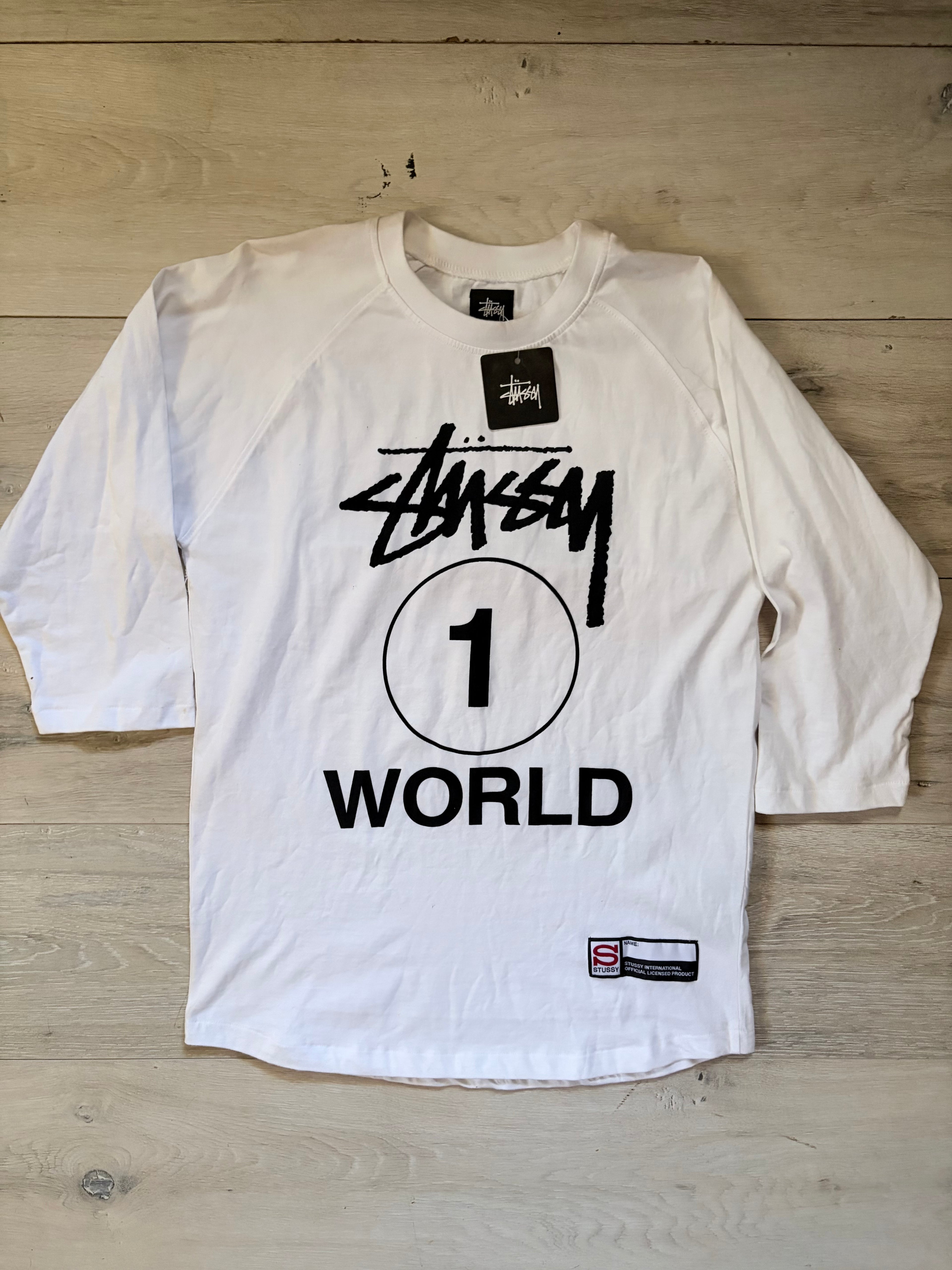 Stussy 3/4 sleeve size Small