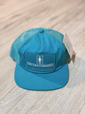 Girl Skateboards - Snap Back Trucker hat Teal