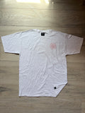 Fourstar Clothing orange screen print Sz L