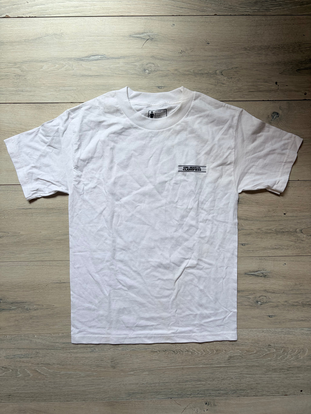 The Girl Skateboard Company Classifieds size Small